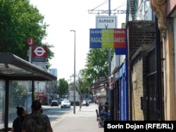 Magazinul „Gospodina” în Londra