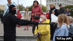 Протест во Минск, Белорусија