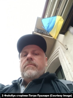 Волонтер з Польщі Петро Пушкар