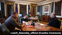 Зеленский, Умеров и Ермак 