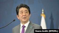 شینزو آبه صدراعظم جاپان