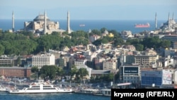 ارشیف، د ترکیې استانبول ښار یوه څنډه