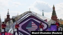 Концерт в поддержку "Интервидения" на Красной площади в Москве