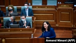 Новоизбраната претседателка на Косово Вјоса Османи