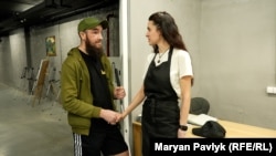  Pavlo Martsenyuk at the rehabilitation center in Lviv.