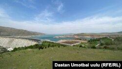 Кемпир-Абад суу сактагычы.