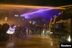 Proteste la Ankara, pe 21 martie 2025.