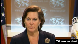 Викторија Нуланд, портпарол на американскиот Стејт Департмент