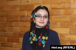 Nadia Zahel works as a presenter for a private TV channel in Kabul