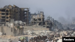 غزه بعد از حملات اسرائیل(آرشیف)