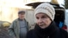 Ukraine - residents prepare to evacuate the village of Krasnopillya in Sumy region - screen grab 1