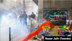 Tehran Firefighters Mobilized To Disinfect The Capital