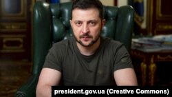 ولودیمیر زلنسکی رئیس جمهور اوکراین