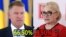 Romania- colaj foto iohannis dancila procente BUN