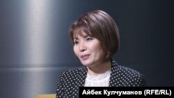 Айгүл Текебаева.