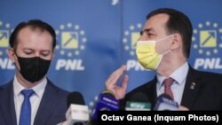 Ludovic Orban și-ar dori să revină în funcția de premier dacă va câștiga competiția internă pentru șefia PNL. Imagine din 2021.