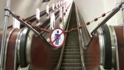 Chaos, Anger In Kyiv Amid Coronavirus Subway Closure