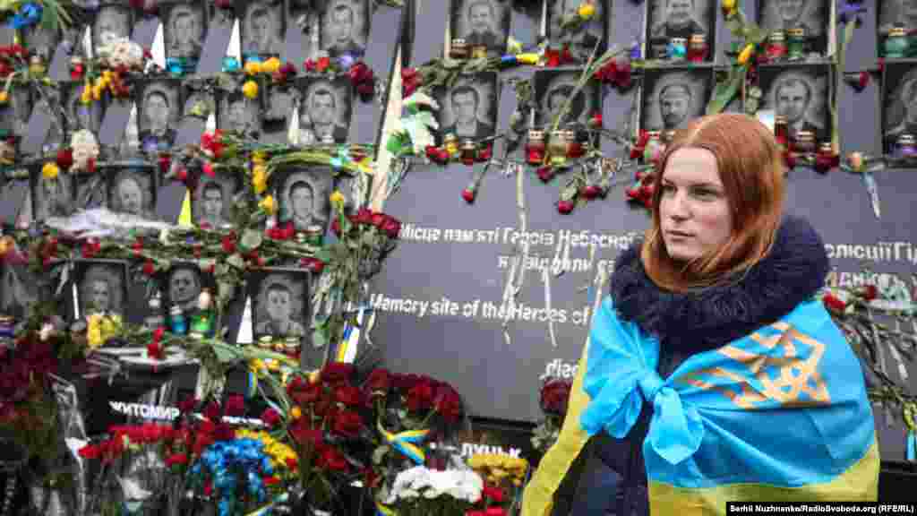 Ucraina - Comemorarea victimelor Euromaidanului, 20 februarie 2021.