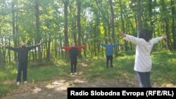 Пацинети на пост –ковид рехабилитација во Специјализираната болница за превенција, лекување и рехабилитација на белодробни заболувања во Отешево.