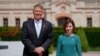 Președintele român, Klaus Iohannis și Maia Sandu, președinta R. Moldova, 1 iunie 2023