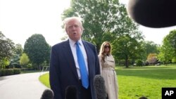 ولسمشر ټرمپ ایتالیا ته تر سفر مخکې په متحد ایالتونو کې