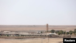 سوریه - نمای پایگاه نظامی امریکایی تل‌بیدر که به‌تازگی از سوی نیروهای ایالات متحده تخلیه شدږ