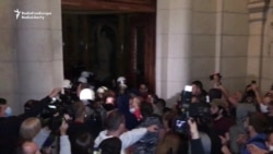 Protesters Against Renewed COVID-19 Restrictions Invade Serbian Parliament