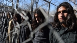 شماری از جنگجویان طالبان پاکستانی که توسط نیروهای افغان دستگیر شده اند. Kabul, January 5, 2016