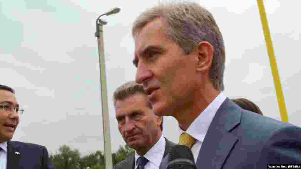 Moldova - opening pipeline Iasi-Ungheni