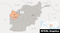 Afghanistan -- West Afghanistan province Herat full map نقشه هرات graphic, 26 October 2016