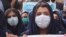 Students from Islamia College University took part in the Girl's Walk Against Harassment on November 11, 2020, in Peshawar to protest sexual harassment by teachers.