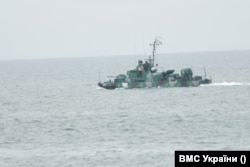 Российский артиллерийский катер проекта «Шмель» из Каспийской флотилии