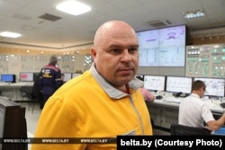 Андрэй Палішчук перад працай на БелАЭС праходзіў стажыроўку ў Расеі. Фота БелТА