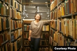 Валери Познер в Тургеневской библиотеке.