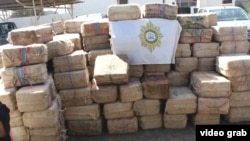Груз кокаина, захваченный полицией африканского островного государства Кабо-Верде, который переправлялся из Гвинеи-Бисау в Португалию. 2019 год