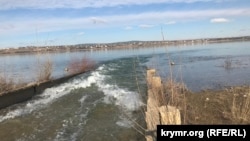 Наполнение Тайганского водохранилища