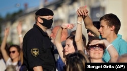 La protestele din Belarus, 6 august, 2020 