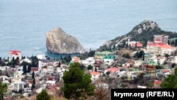 Панорама Сімеїза в січні 2021 року