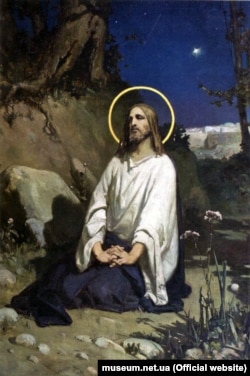 Робота «Моління про чашу» художника Вільгельма Котарбінського