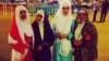 Таджикская певица Фарзона Хуршед (вторая справа) с сестрами и племянницей.  