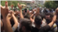 Iran - protests over water shortages in Tehran - social media / amateur video - screen grab