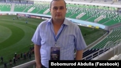 Журналист Бобомурод Абдуллаев. 