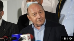 Traian Băsescu s-a arătat mulţumit de rezultatul PMP , circa 7 procente