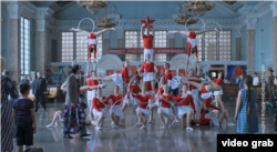 "Oksigen stantsiyası" filminden bir kadr. Ekran resimi