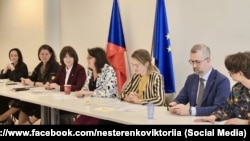 Дискусія в межах «Кримського тижня» – серії заходів за участю дипломатів, депутатів Європарламенту, присвячених Криму. Брюссель, 13 травня 2025 року