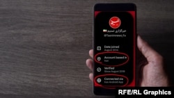 A user shows a new "About This Account" feature showing details for X users based in Iran. 