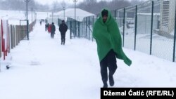 شماری از پناهجویان در بوسنیا هزره گوینا