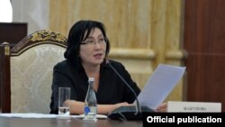 Чолпон Жакупова.