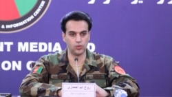 روح الله احمدزی سخنگوی وزارت دفاع افغانستان