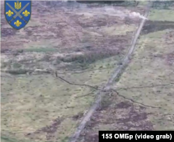 Так виглядає фронт під Покровськом з дрону 155-ї бригади